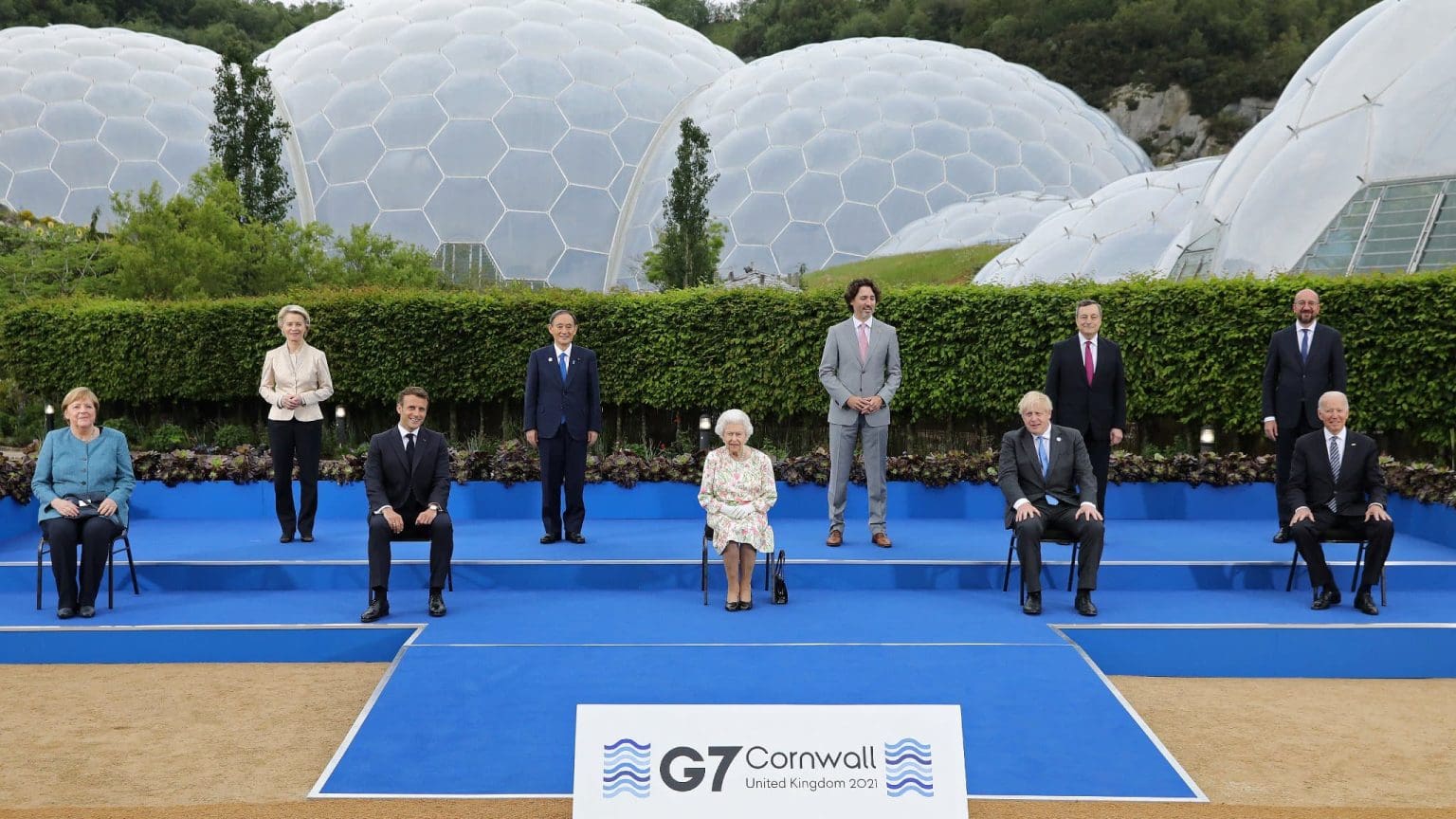 Afrique : Le G7 prévoit une enveloppe de 80 milliards USD pour le secteur privé dirigeants-du-G7-a-St-Austell-Royaume-Uni