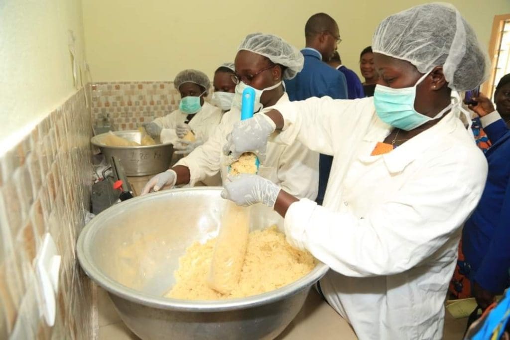 Côte d’Ivoire : Les fabricantes d’attiéké d’Odienné tiennent leur unité moderne de production