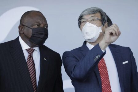 Afrique du Sud : Inauguration d’une usine de vaccins anti-covid