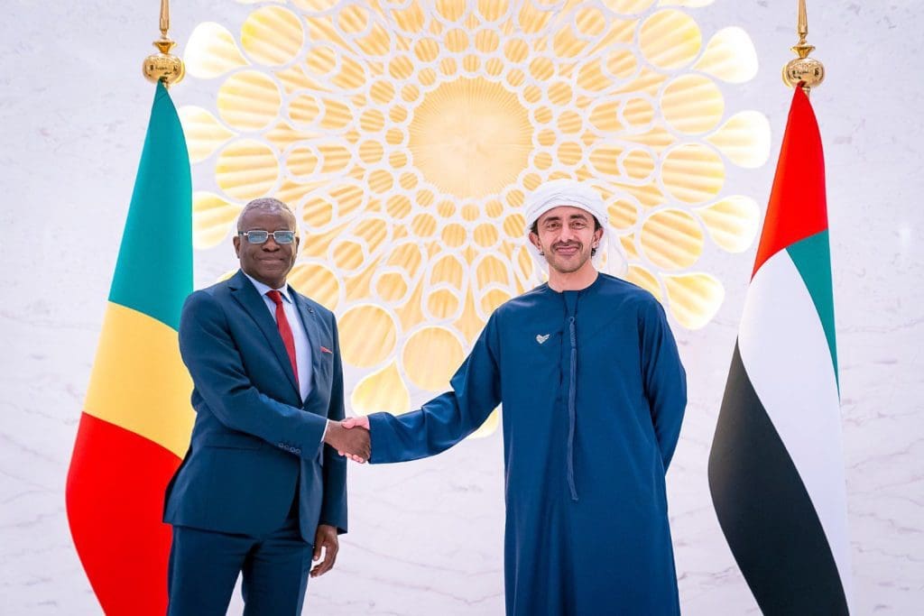 Anatole Collinet Madosso, Premier ministre du Congo, le VRP numéro 1 de son pays au Dubaï Expo 2020 avec un officiel Emirati