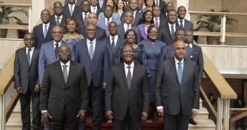 Alassane Ouattara et Tiemoko Meyliet Kone