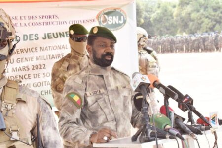 Le colonel Assimi Goita
