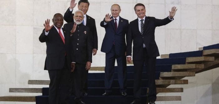 Les dirigeants des BRICS