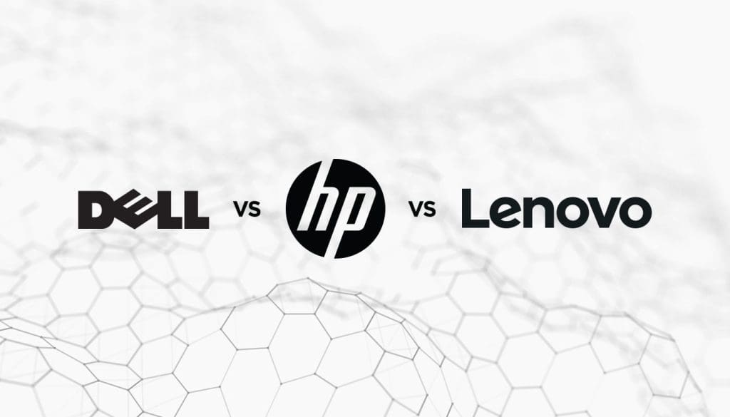 Dell hp Lenovo