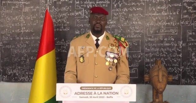 Le Colonel Mamady Doumbouya