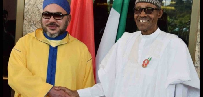 Mohammed VI et Muhammadu Buhari