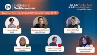 Compétition : Emerging Mediterranean dévoile les noms des 6 startups retenues