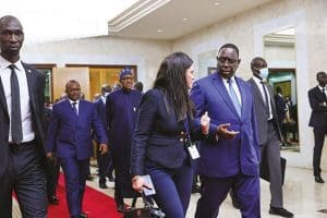 Le Président Macky Sall du Sénégal