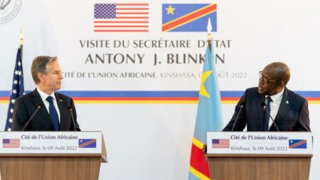 Antony Blinken, Christophe Apala Lutundula