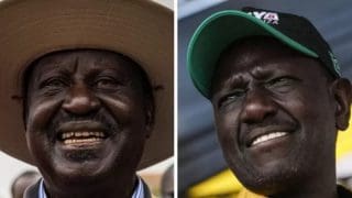 Raila Odinga et William Ruto