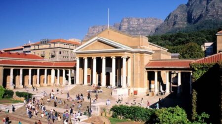 Université de Cap Town en Afrique du sud