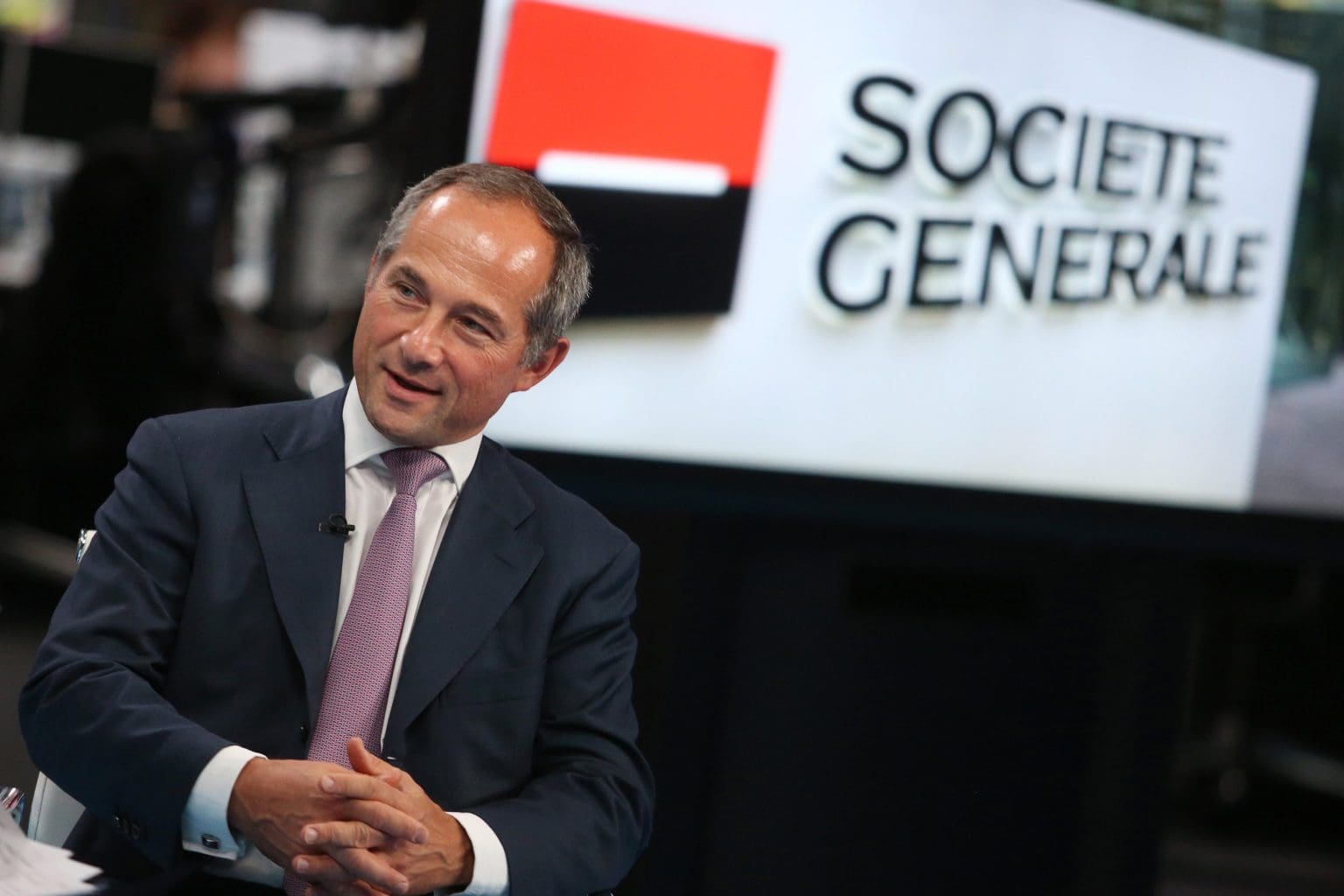 Societe Generale SA Chief Executive Frederic Oudea Interview
