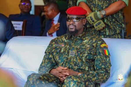 Le Colonel Mamadi Doumbouya, Prèsident de La Transition, Chef de l’Etat