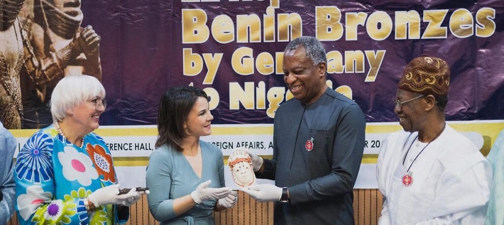 Annalena Baerbock,Geoffrey Onyeama