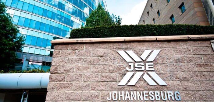 Le bâtiment de la bourse de Johannesburg (JSE) à Sandton.