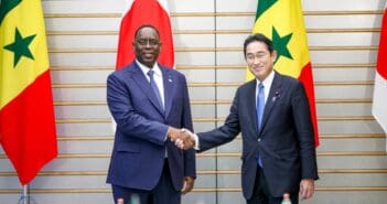 Le Président Macky Sall accueilli par le Premier ministre japonais Fumio Kishida 