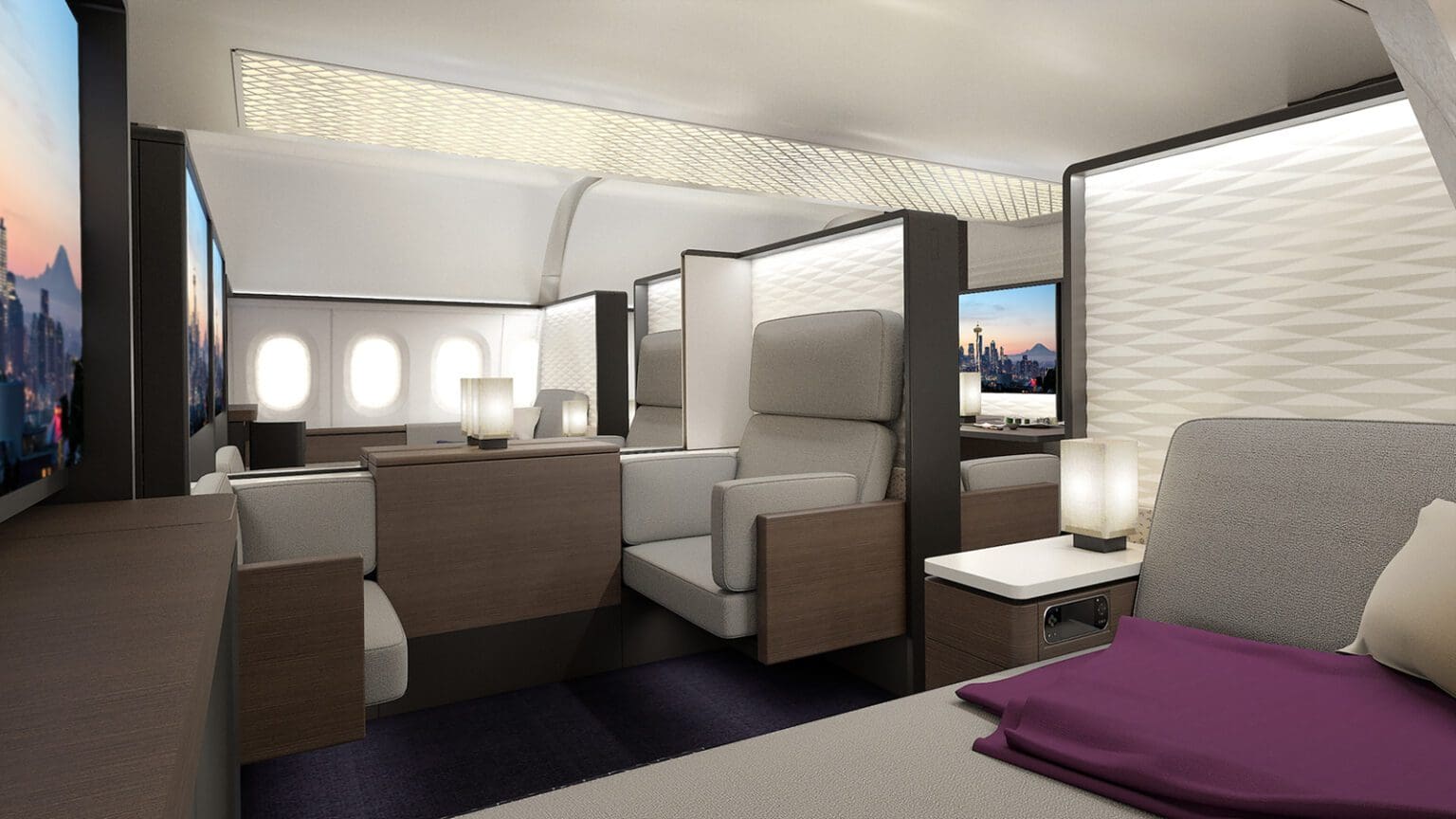 Le retour des premières classes 1ère classe en avion