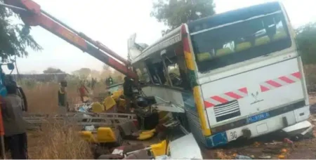 Accident mortel à Kaffrine au Sénégal