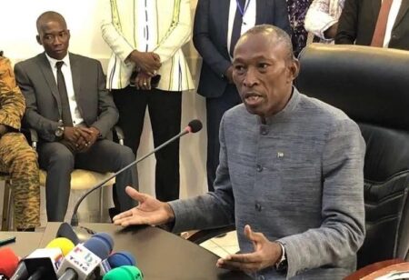 Projet de fédération Mali-Burkina-Guinée : La CEDEAO dit niet Apollinaire Kyélem de Tambela, Premier ministre du Burkina Faso