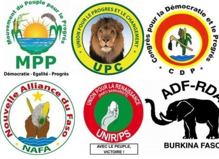 Burkina Faso : Sale temps pour les partis politiques Partis politiques burkinabè