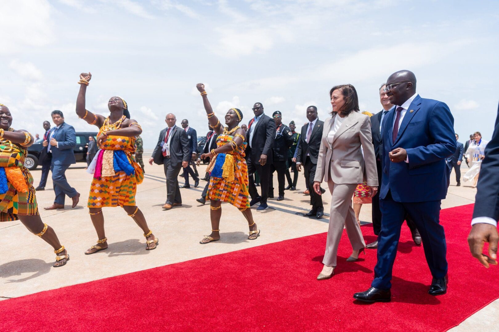 Périple africain de Kamala Harris
