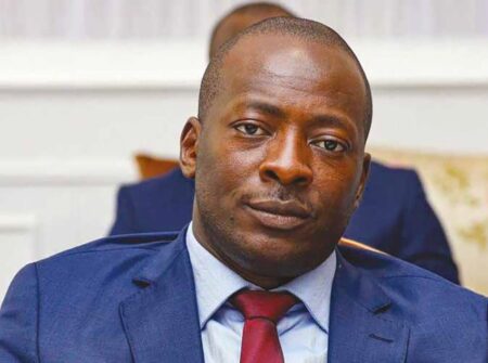 Le Colonel Amara Camara, Ministre Secrétaire général de la Présidence