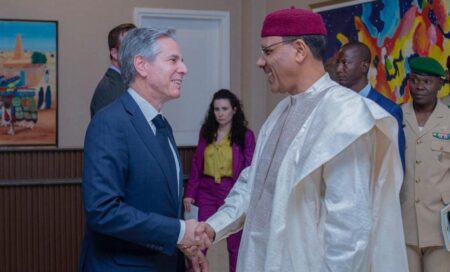 Antony Blinken à Niamey