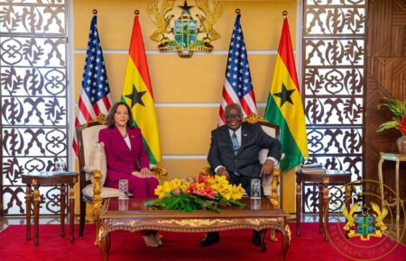 Kamala Harris au Ghana