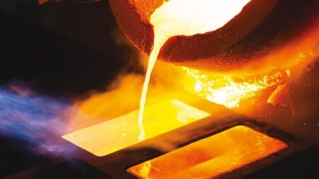 Commerce de l'or industriel