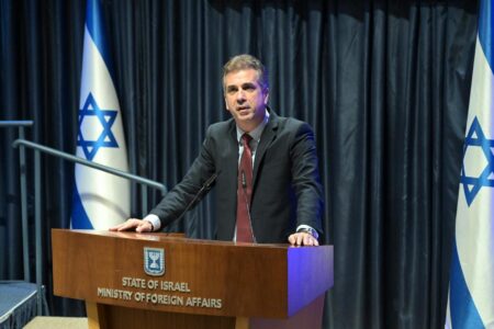 Eli Cohen, ministre des Affaires étrangères d’Israël