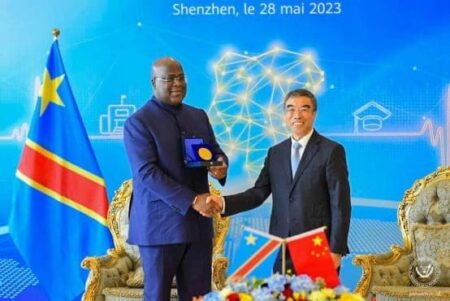 Chine : Le Président Tshisekedi au siège de siège de Huawei
