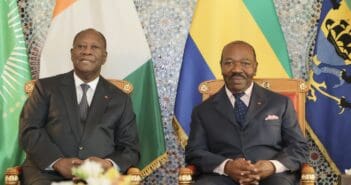 Le président ivoirien rencontre son homologue gabonais