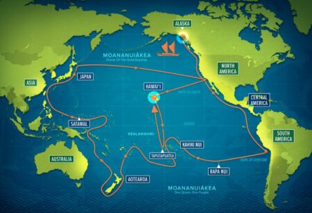 Moananuiākea : un voyage pour les océans et pour la Terre, 2023 à 2027 Moananuiākea : un voyage pour les océans et pour la Terre, 2023 à 2027