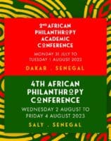 Le Sénégal accueillera deux conférences philanthropiques de grande envergure qui vont susciter la révolution africaine