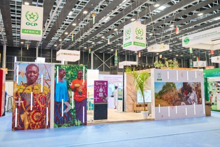 OCP Africa, acteur de référence du secteur agricole, partage son expérience au Salon International de l’Agriculture et des ressources animales d’Abidjan.