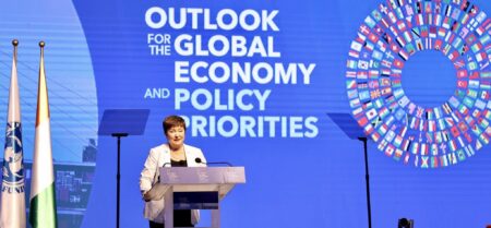 "Des discussions sont en cours sur la manière dont le continent doit s'entendre et comment cela doit se faire, mais ce qui importe est que cela signifie une voix plus forte pour l'Afrique", annonce Kristalina Georgieva