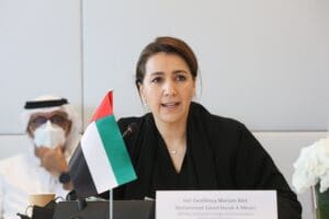 COP28 : L’autosuffisance alimentaire en Afrique au cœur des enjeux S’exprimant déjà le 10 septembre 2023 au Forum sur les systèmes alimentaires en Afrique (AGRF), Mariam Almheiri avait réaffirmé la nécessité de transformer les systèmes alimentaires pour les rendre plus résilients et inclusifs et en faire des moteurs de croissance économique et de prospérité pour tous.