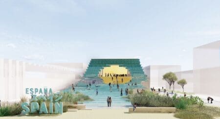 Ce courant, qui a forgé des liens culturels et commerciaux précieux entre les continents, servira d'inspiration à une expérience globale pour unir le royaume d'Espagne et l’empire du Japon. À l’image de l’océan, le pavillon se distinguera par son approche circulaire, utilisant des matériaux naturels, durables et à faible impact environnemental, notamment ceux issus de processus de réutilisation et de recyclage.