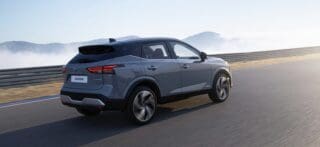 Le nouveau QASHQAI e-Power de Nissan sur les routes du Maroc La rotation des roues, exclusivement entraînée par le moteur 100% électrique, procure une accélération instantanée et une conduite plus silencieuse.