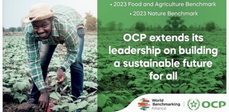 La WBA a en outre reconnu les efforts du leader mondial de la nutrition des plantes en matière de protection de l’environnement et de la biodiversité dans le cadre de son nouveau projet Nature Benchmark, le Groupe OCP se classant au huitième rang parmi 380 entreprises et au troisième rang parmi 44 de ses pairs mondiaux dans le secteur des intrants agricoles.
