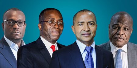 RDC/Présidentielle : L’opposition constitue une coalition fissurée Quatre sur cinq candidats de l'opposition qui étaient représentés aux discussions, organisées à Pretoria sous l'égide des ONG ITI (In Transformation Initiative) et Kofi Annan Foundation, sont l'ancien gouverneur du Katanga Moïse Katumbi Tchapwe, le prix Nobel de la paix Denis Mukwege, l'ancien Premier ministre Matata Ponyo (qui s’est rallié ce matin à Moïse Katumbi) et le député Delly Sesanga.