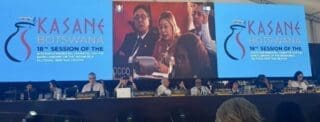 Mme Samira Malizi, a exprimé au nom du Maroc, devant les chefs de délégation participant aux travaux du Comité, sa gratitude au comité d'évaluation, aux membres du Comité intergouvernemental, ainsi qu'au Secrétariat de la Convention de 2003, pour l'inscription du Malhoun, dans la liste représentative du patrimoine culturel immatériel de l’humanité.