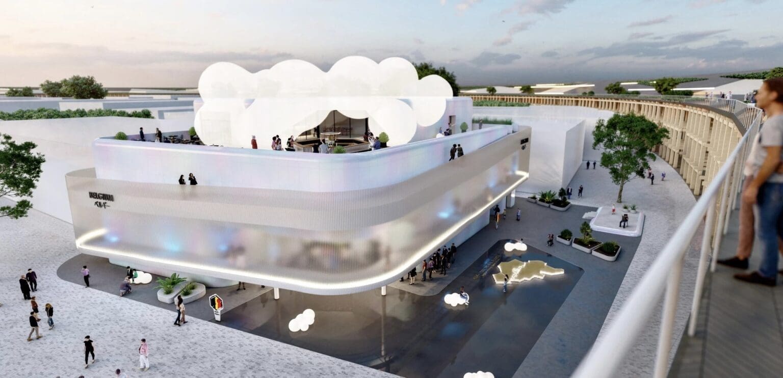 Et si la cité du Ponant s’inspirait du pavillon belge à l’Exposition universelle d’Osaka ? Si le port d’Anvers éblouit le monde avec le «diamant éternel» de Zaha Hadid, un navire d’apparat entretient une histoire exceptionnelle entre Brest et le grand port de la Région flamande. Le canot de l’Empereur pourrait-il être projeté à la façon d’un hologramme sur des particules d’eau lors de l’Exposition universelle d’Osaka, ancienne capitale de l’Empire du Japon jusqu’au VIIIème siècle où s’échangeaient jadis balles de coton, sauce soja, vinaigre, saké dans de magnifiques navires de commerce ?