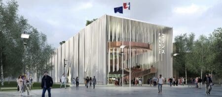Un projet dans lequel l’Europe et la France se nourrissent pour construire leur propre identité dans la mesure où le français Coldefy a eu le privilège de concevoir cette audace architecturale en collaboration avec l'agence italienne CRA-Carlo Ratti Associati.