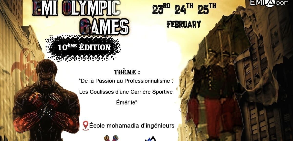 Maroc. Sport universitaire : EMISport organise la 10ème édition des EMI Olympic Games