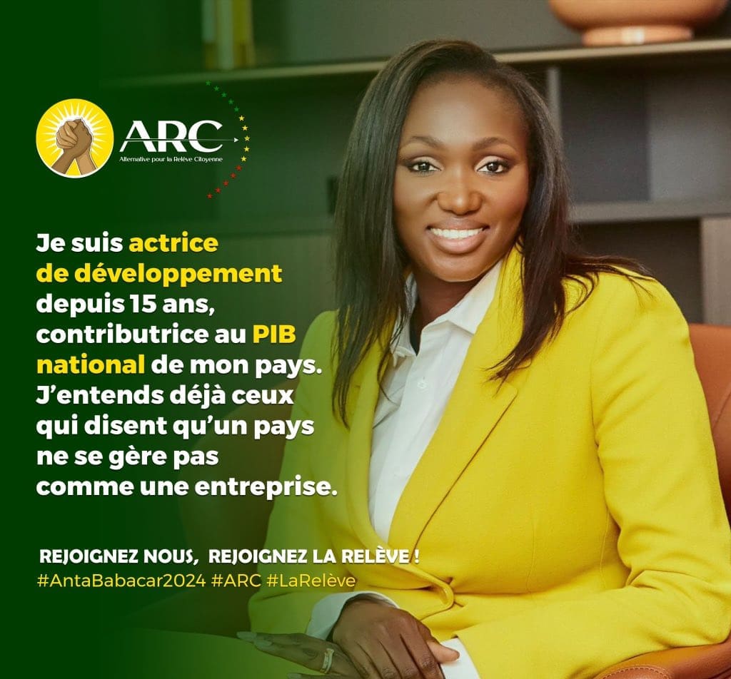 Sénégal : Anta Babacar Ngom, seule femme candidate à l'élection ...