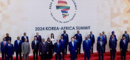 La Corée du Sud a accueilli du 3 au 5 juin au moins 30 chefs d'État, dont la Tanzanie et l'Éthiopie, lors d'un sommet Corée du Sud-Afrique.  