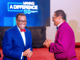 M. Adesina a informé les primats du programme de 25 milliards de dollars de la Banque visant à transformer l’agriculture en fournissant des technologies agricoles hautement performantes à 40 millions d’agriculteurs et en rendant l’Afrique autosuffisante sur le plan alimentaire d’ici 2030.