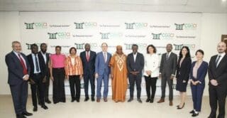 Côte d’Ivoire | Brainstorming entre le FMI et le patronat Conduite par Olaf Unteroberdoerster, chef de mission du FMI, les échanges avec le patronat ivoirien, représenté par son vice-président, Bamba Mamadou, par ailleurs CEO d’Orange Côte d'Ivoire, ont porté sur la situation socio-économique du pays. L'objectif de ce brainstorming visait à recueillir les attentes et harmoniser les points de vue des deux parties sur les délais de règlement de la dette publique, la compétitivité du système fiscal, le climat des affaires et le code des investissements.