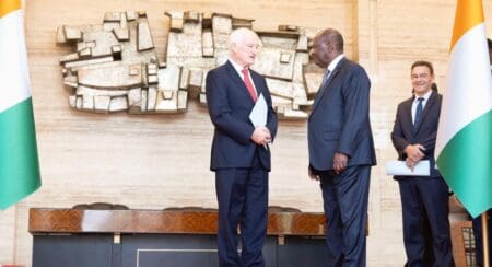 A la sortie d’une audience mardi 26 novembre avec le Président Alassane Ouattara, Ian Cockerill, PDG du groupe canadien Endeavour Mining, a annoncé la découverte d'un gisement aurifère «de classe mondiale» à Tanda, dans le Nord-Est du pays un peu plus de six mois après le projet Koné.